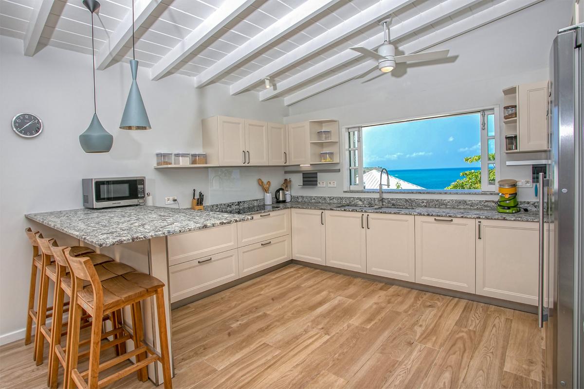 Villa rental St Martin - Kitchen